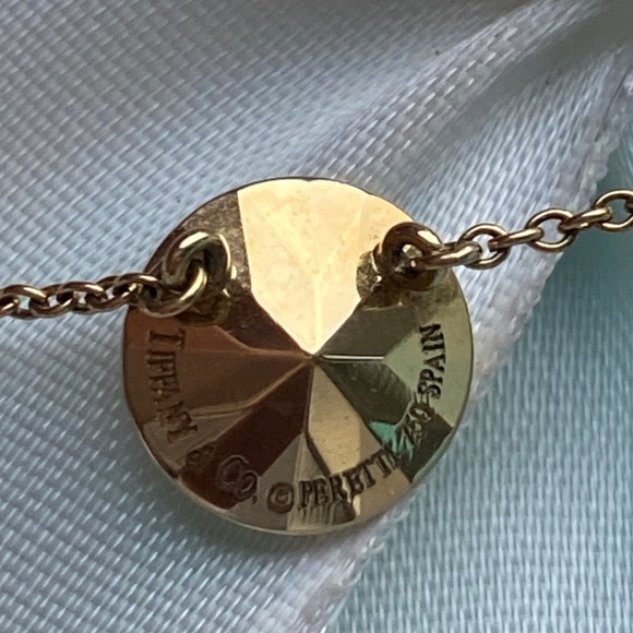 Tiffany & Co. 2 Carat Faceted Necklace 18k - Picture 3 of 4